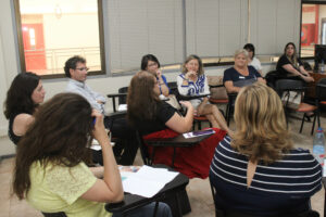 Participantes del taller de liderazgo