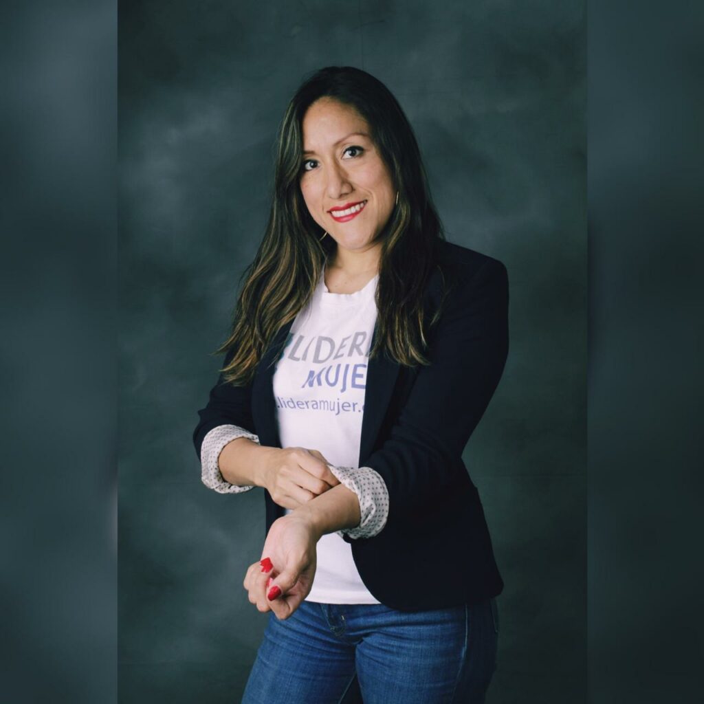 Liz Vera, la Directora de LideraMujer Perú