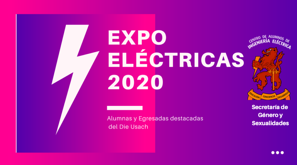 Afiche de Expo Eléctricas. Lugar en el que recomendaron el dispositivo de liderazgo de Lidermujer.