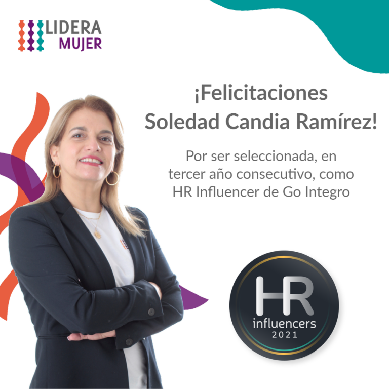 Saludos de felicitaciones desde LideraMujer a Soledad