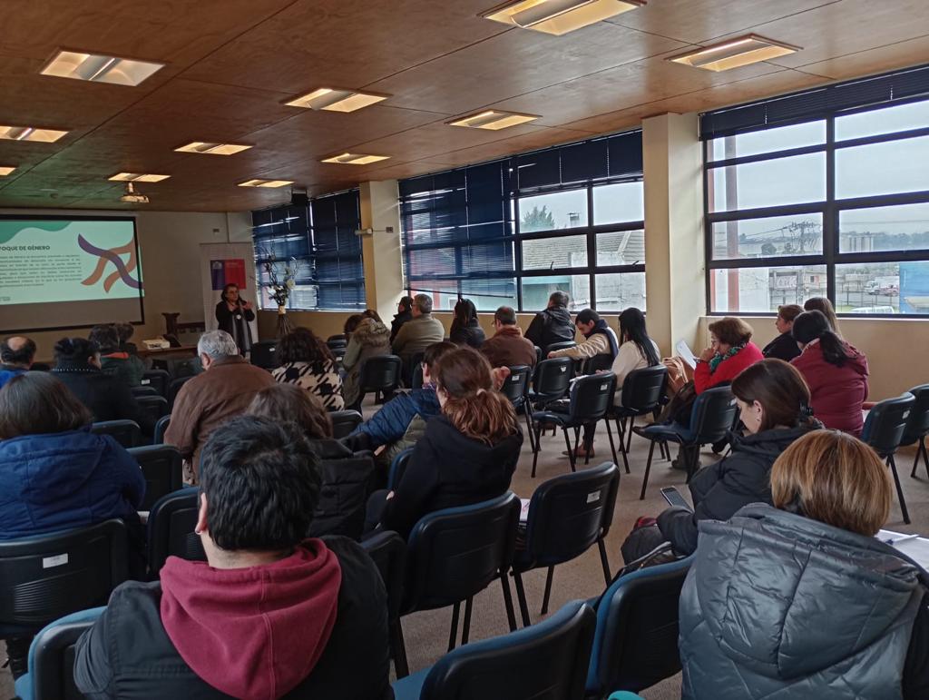 Participantes de uno de los talleres.