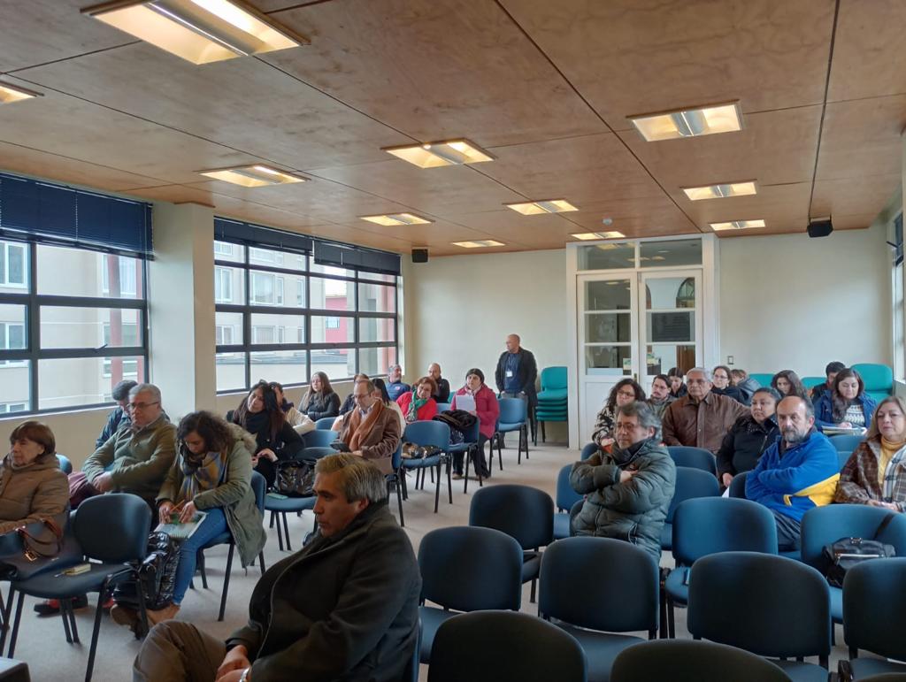 Participantes de uno de los talleres.